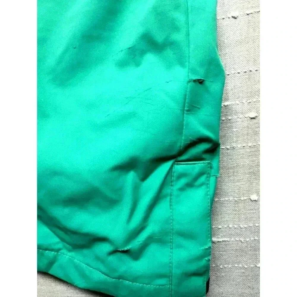 DC Girl's Maci‎ K large mint green snow pants waterproof tapered insulated